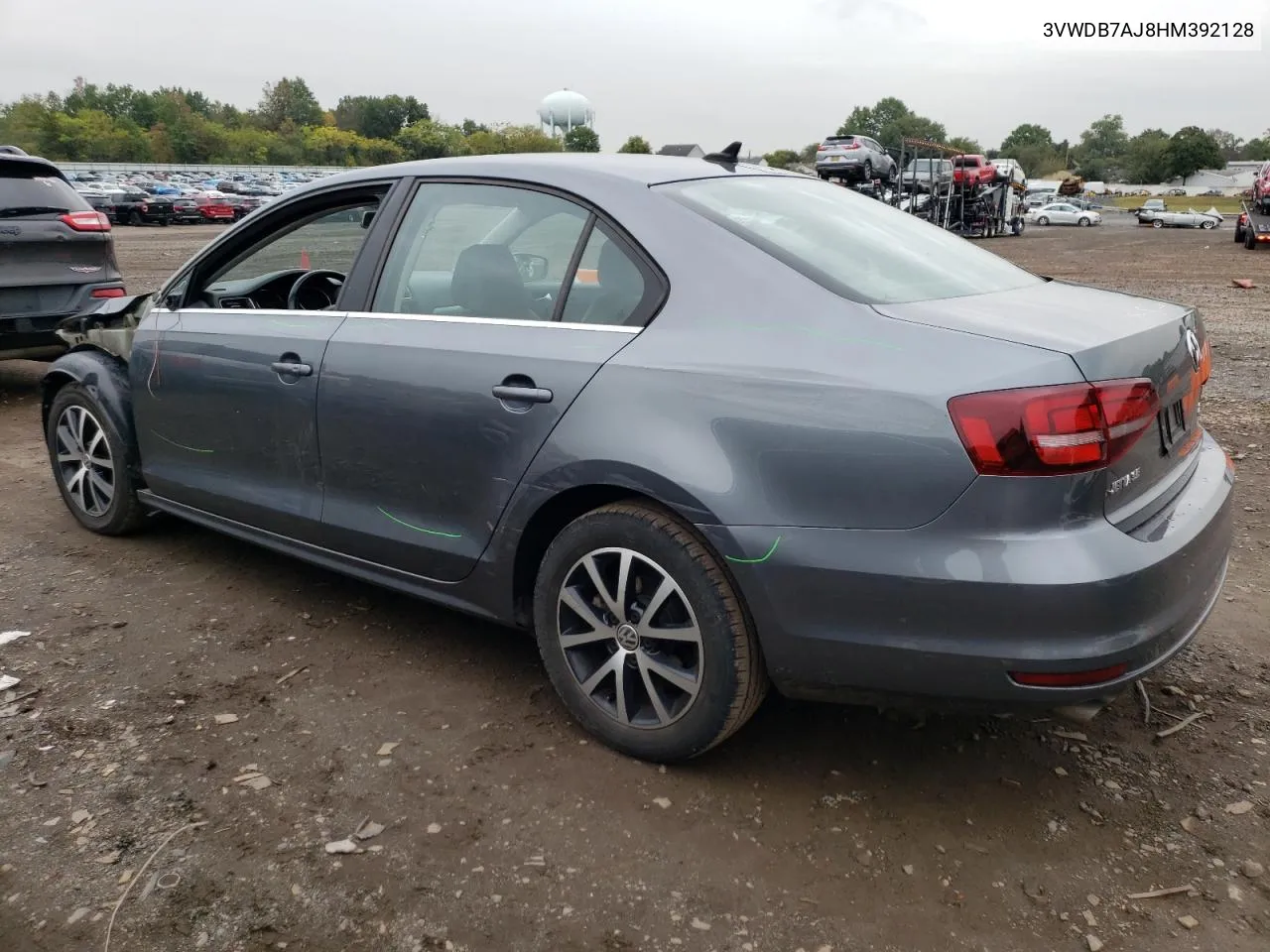 2017 Volkswagen Jetta Se VIN: 3VWDB7AJ8HM392128 Lot: 73134784