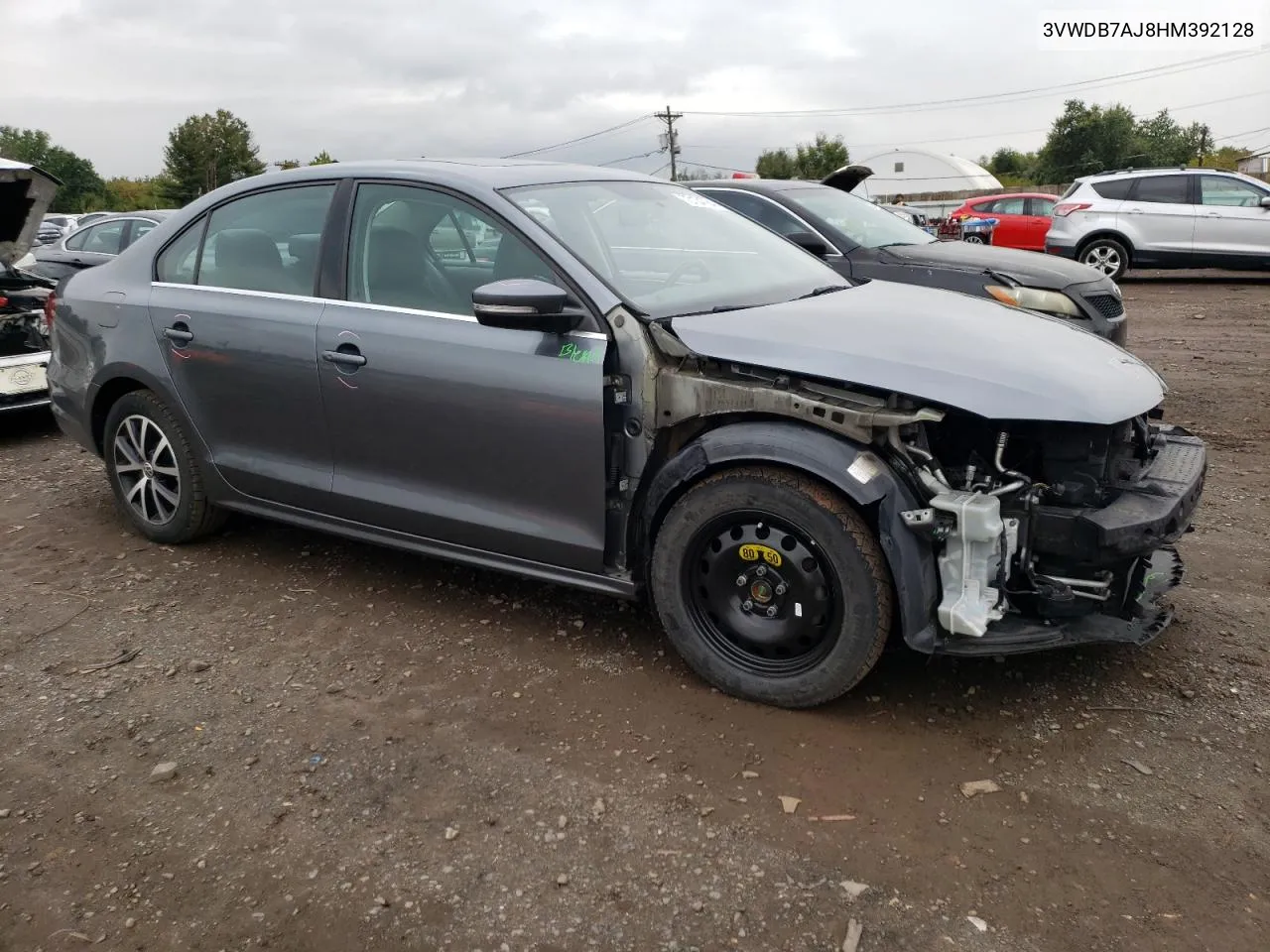 3VWDB7AJ8HM392128 2017 Volkswagen Jetta Se