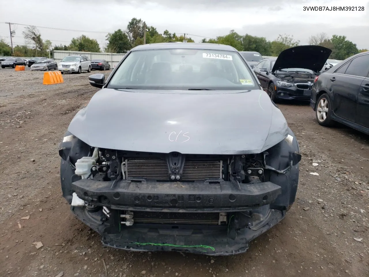 3VWDB7AJ8HM392128 2017 Volkswagen Jetta Se