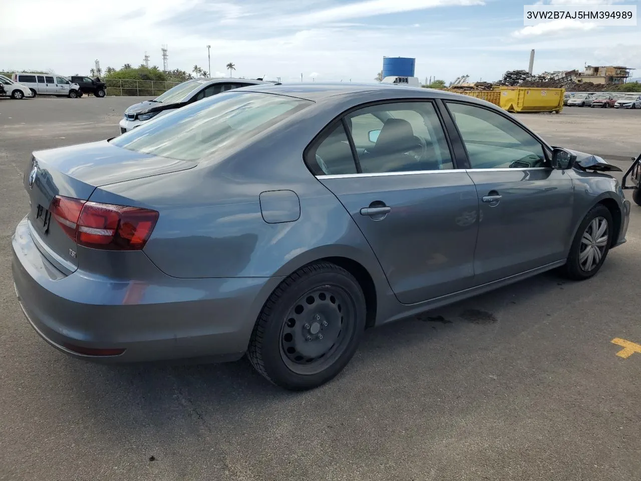 2017 Volkswagen Jetta S VIN: 3VW2B7AJ5HM394989 Lot: 73135054