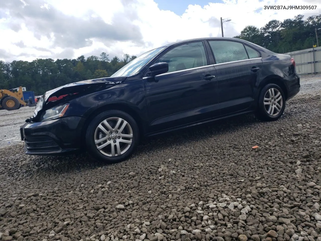 2017 Volkswagen Jetta S VIN: 3VW2B7AJ9HM309507 Lot: 73177904