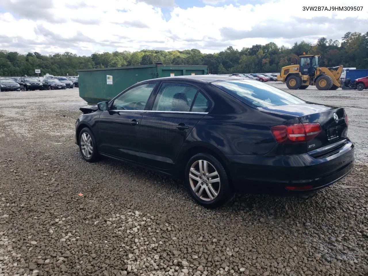 2017 Volkswagen Jetta S VIN: 3VW2B7AJ9HM309507 Lot: 73177904