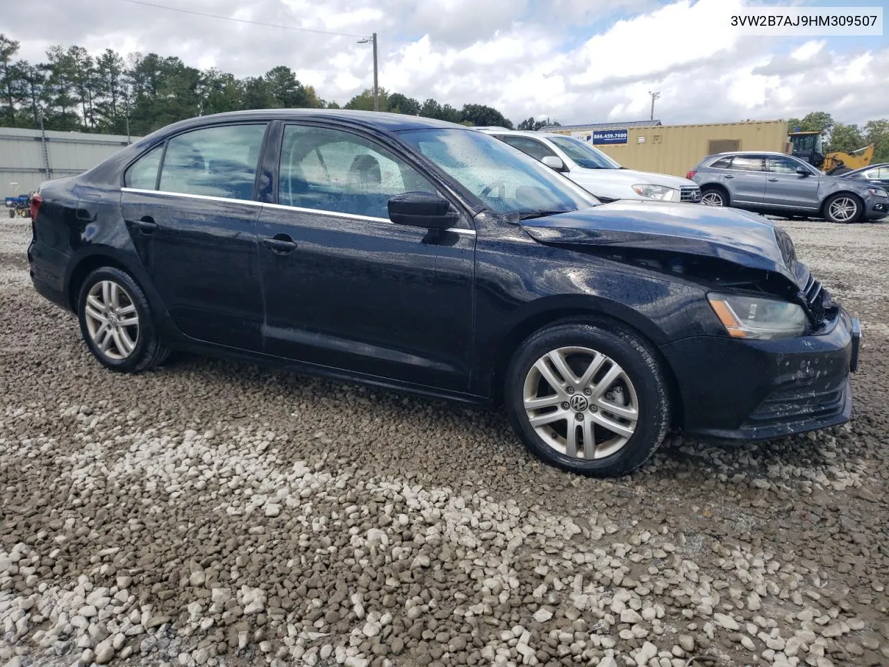 2017 Volkswagen Jetta S VIN: 3VW2B7AJ9HM309507 Lot: 73177904