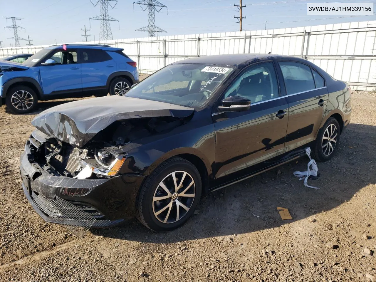 3VWDB7AJ1HM339156 2017 Volkswagen Jetta Se