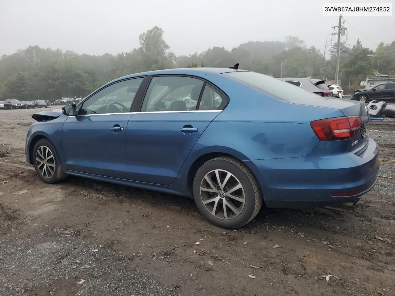 3VWB67AJ8HM274852 2017 Volkswagen Jetta Se