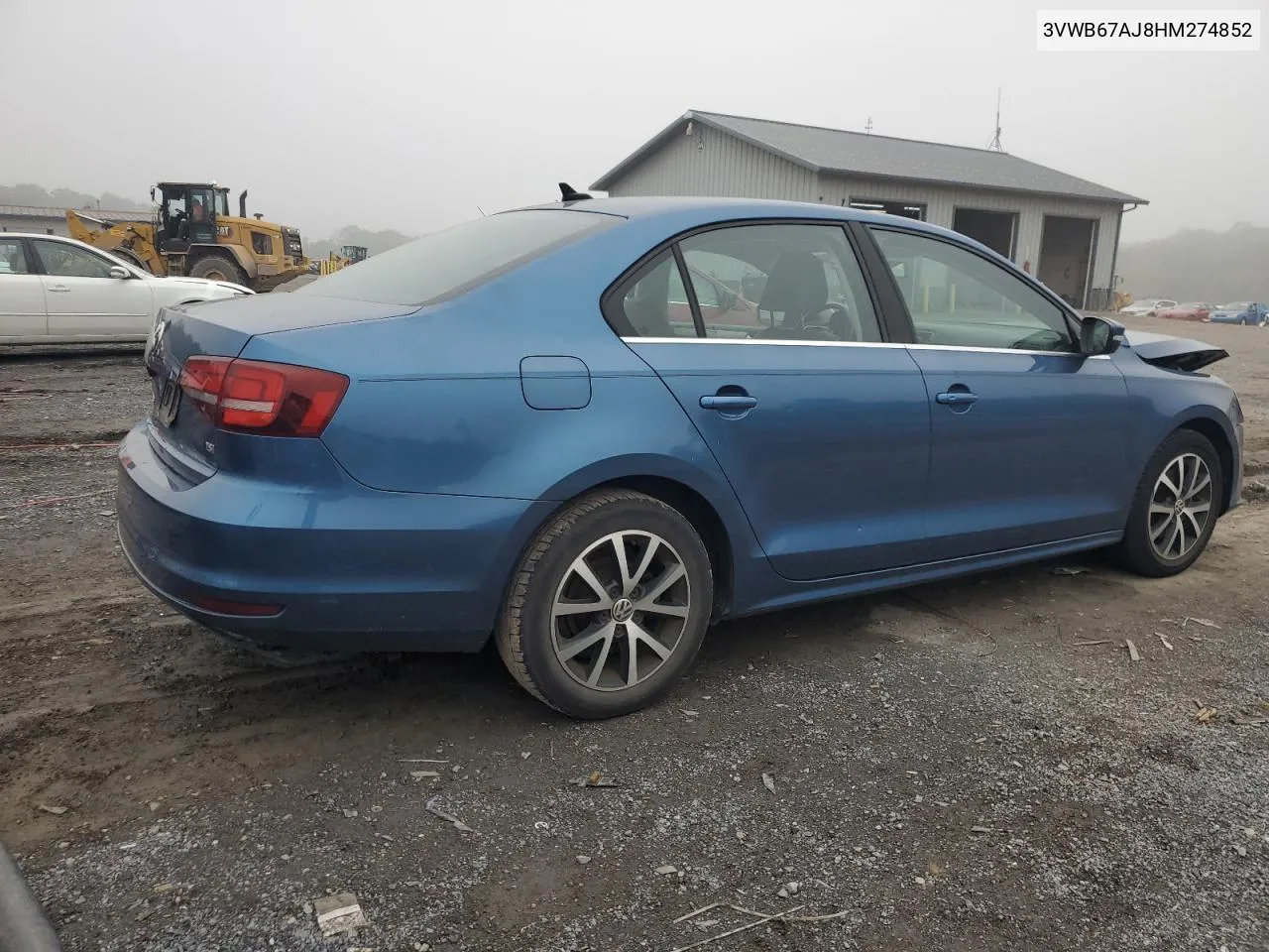 3VWB67AJ8HM274852 2017 Volkswagen Jetta Se