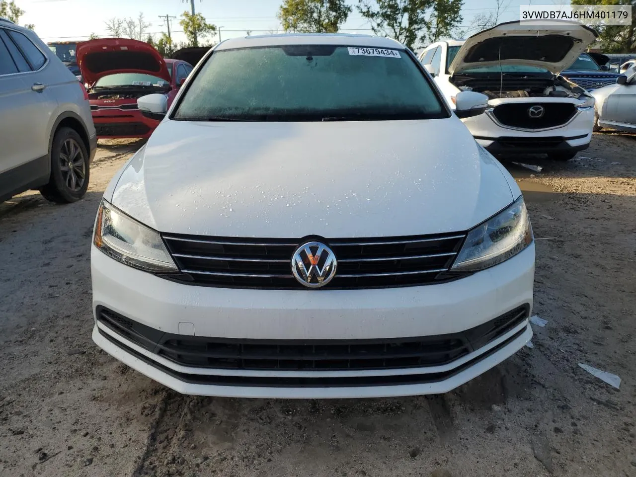 3VWDB7AJ6HM401179 2017 Volkswagen Jetta Se