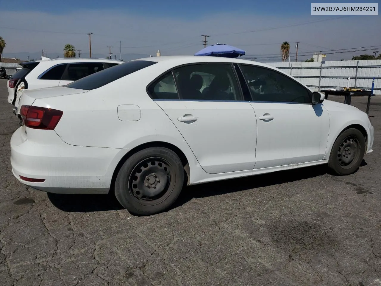 2017 Volkswagen Jetta S VIN: 3VW2B7AJ6HM284291 Lot: 73731544