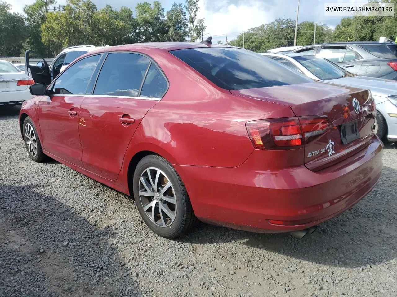 3VWDB7AJ5HM340195 2017 Volkswagen Jetta Se