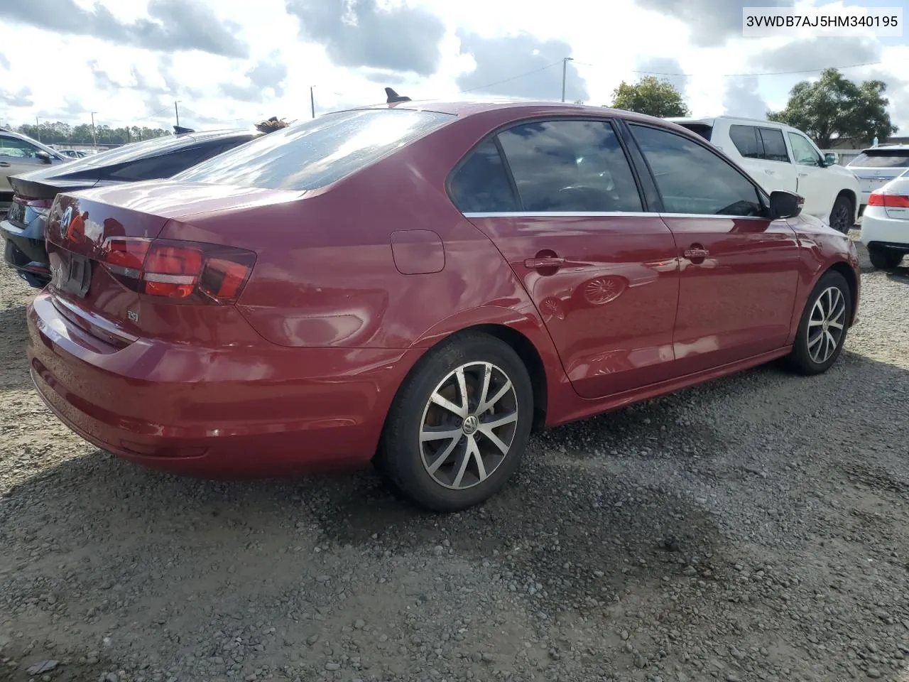 3VWDB7AJ5HM340195 2017 Volkswagen Jetta Se