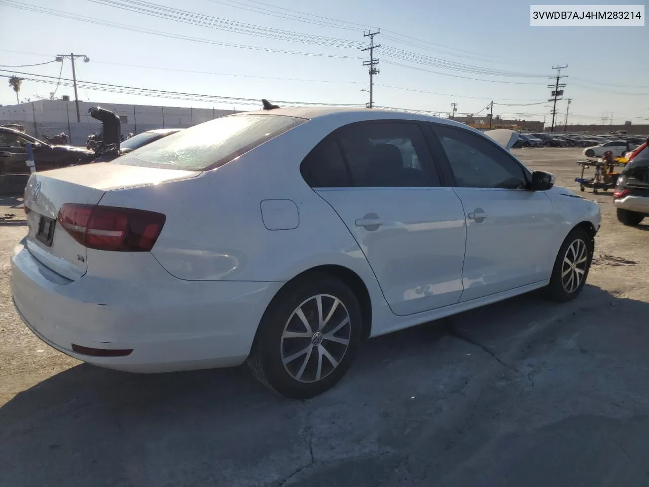 3VWDB7AJ4HM283214 2017 Volkswagen Jetta Se