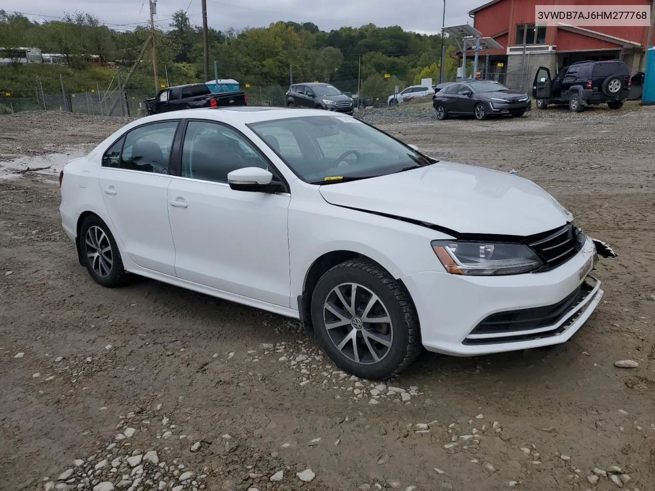 2017 Volkswagen Jetta Se VIN: 3VWDB7AJ6HM277768 Lot: 73815274