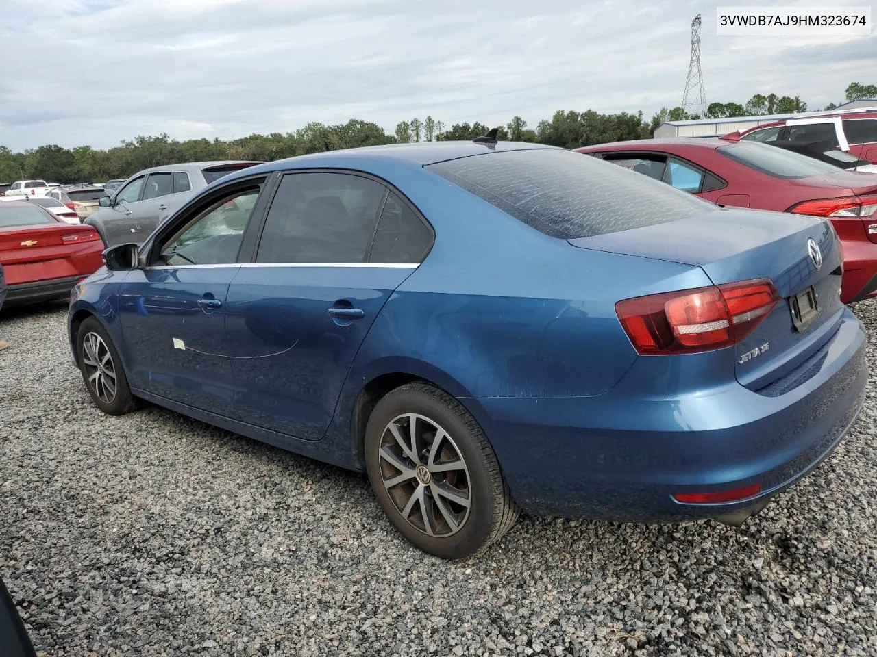 2017 Volkswagen Jetta Se VIN: 3VWDB7AJ9HM323674 Lot: 73870304