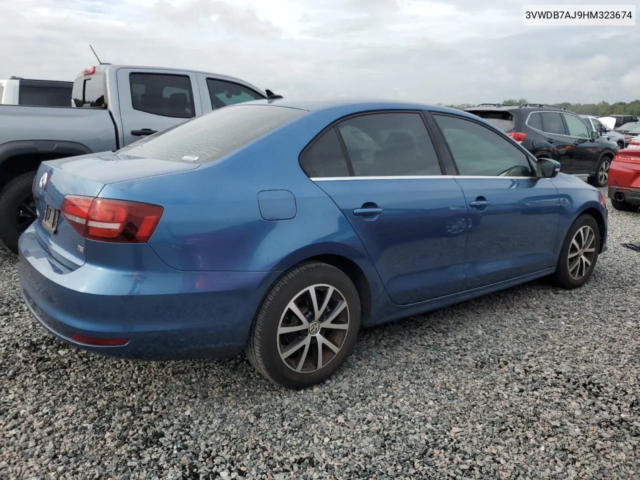 3VWDB7AJ9HM323674 2017 Volkswagen Jetta Se