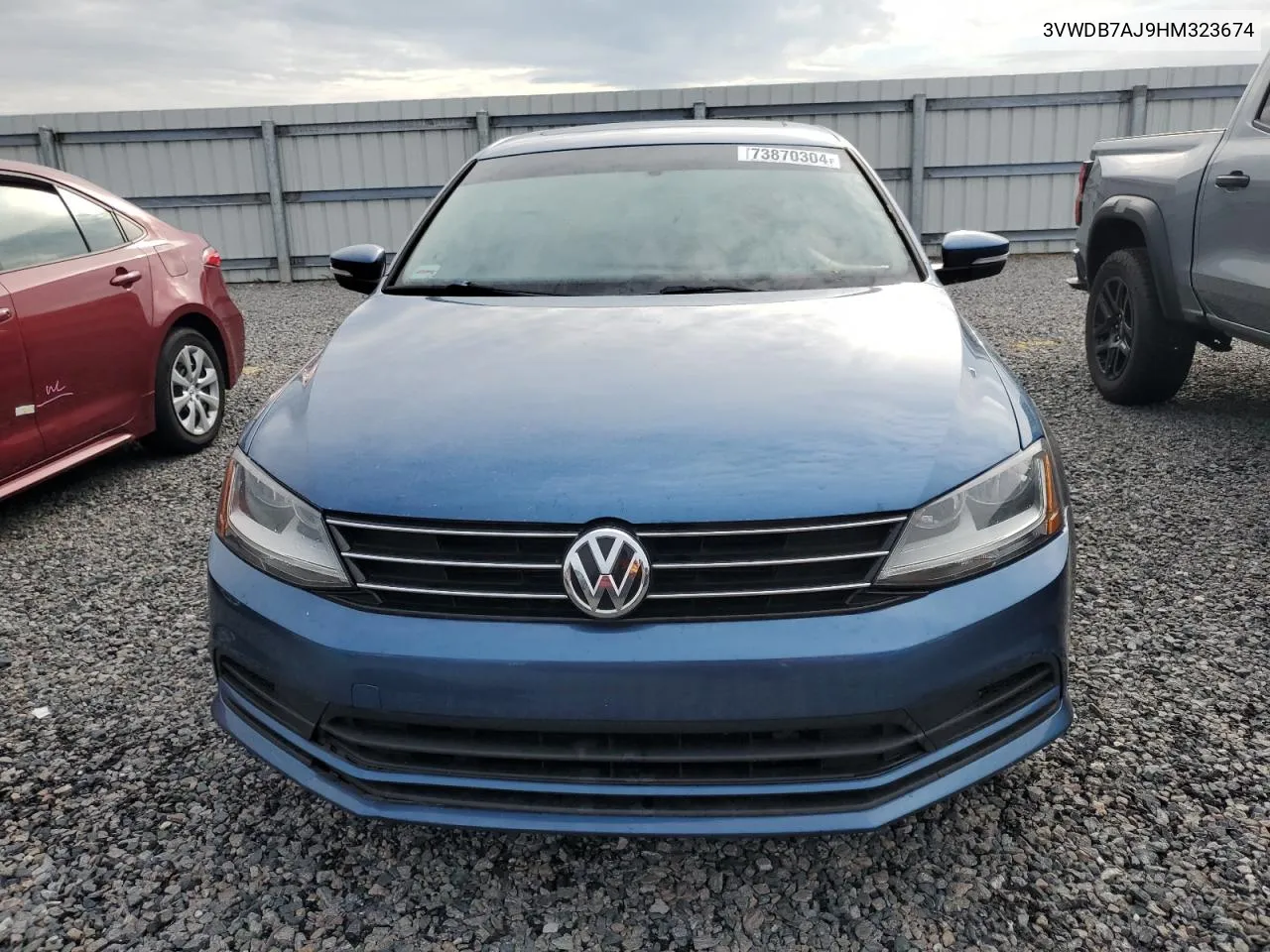 3VWDB7AJ9HM323674 2017 Volkswagen Jetta Se