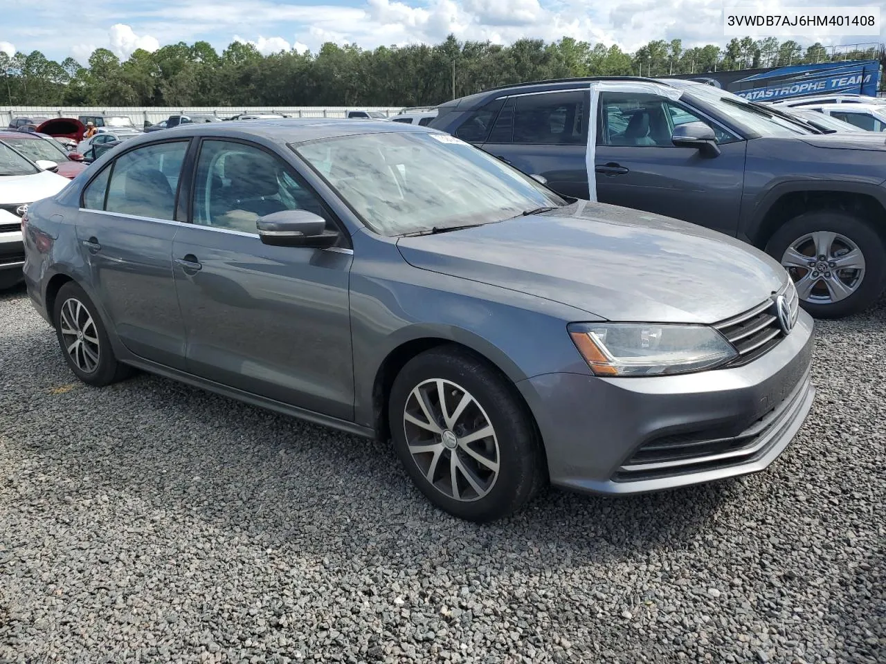 2017 Volkswagen Jetta Se VIN: 3VWDB7AJ6HM401408 Lot: 73940484