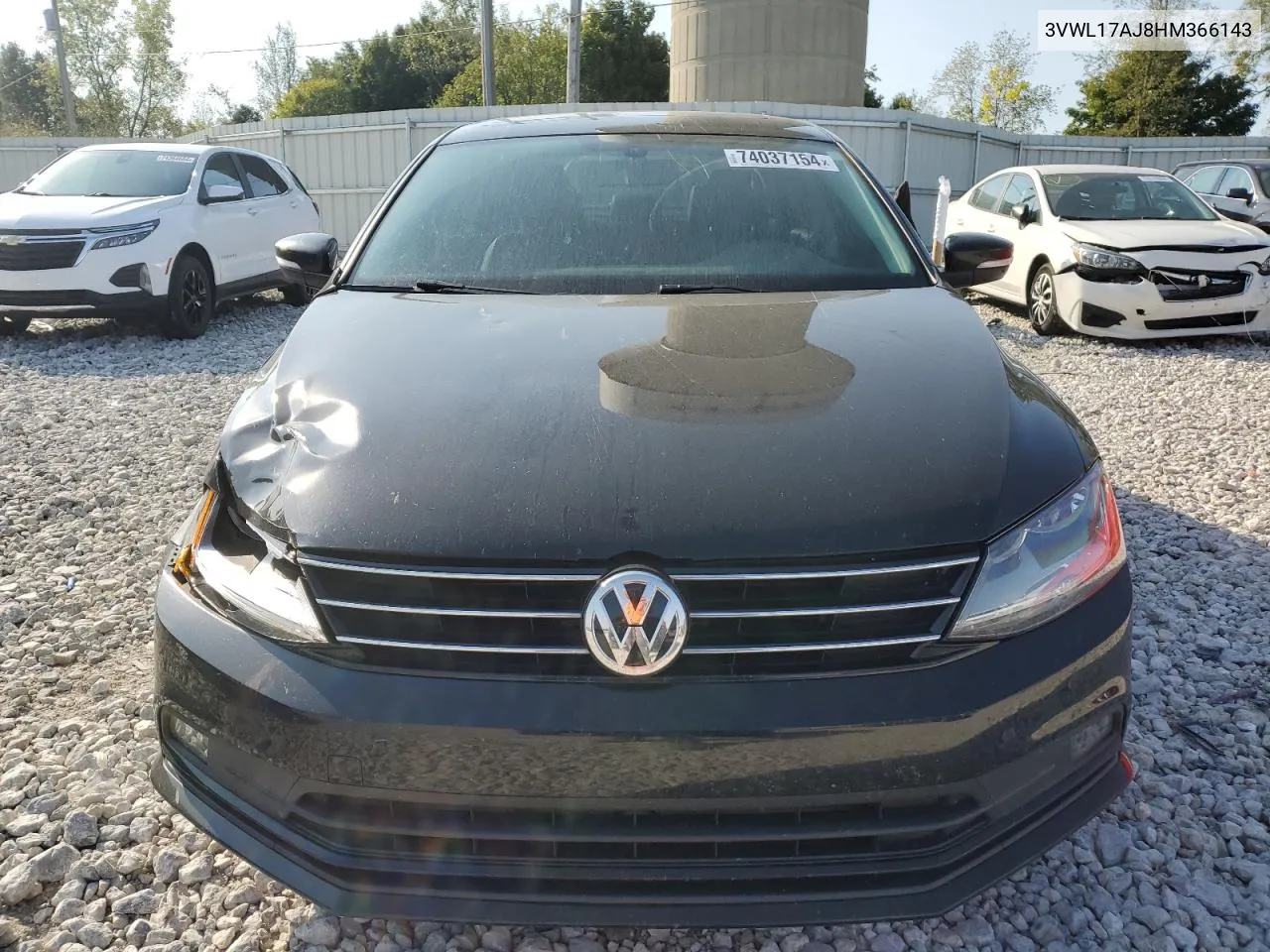 2017 Volkswagen Jetta Sel VIN: 3VWL17AJ8HM366143 Lot: 74037154