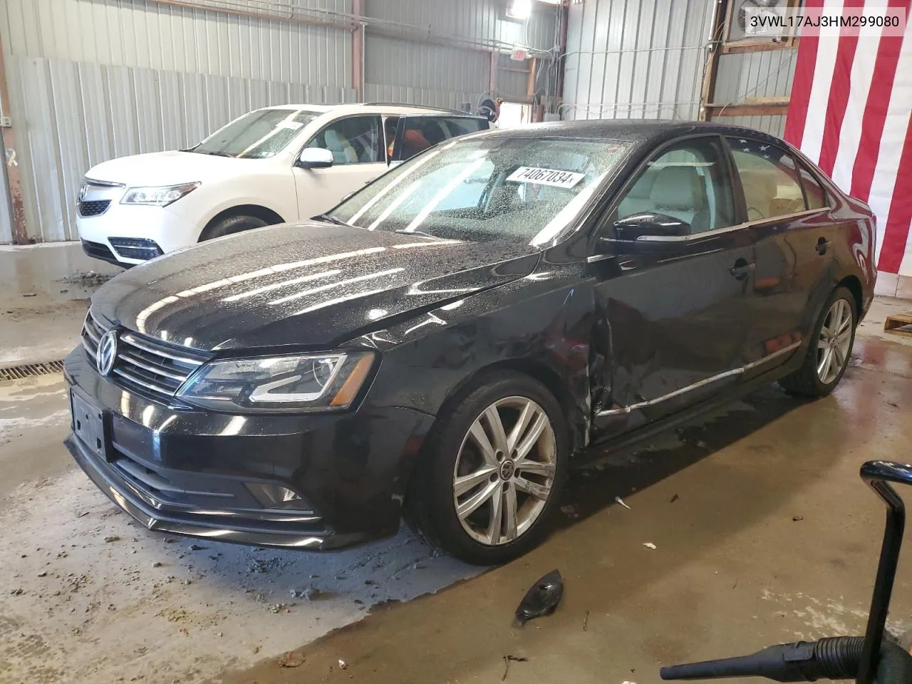 3VWL17AJ3HM299080 2017 Volkswagen Jetta Sel