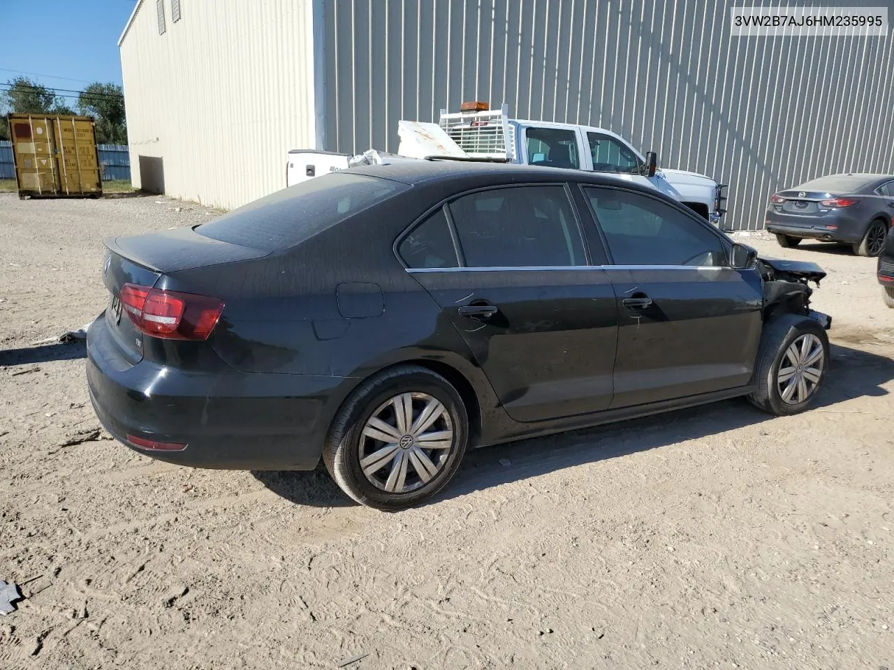 3VW2B7AJ6HM235995 2017 Volkswagen Jetta S