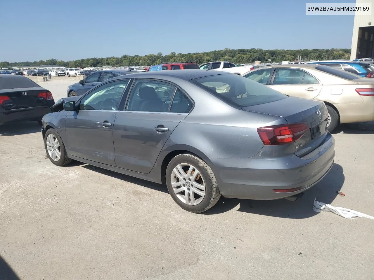 2017 Volkswagen Jetta S VIN: 3VW2B7AJ5HM329169 Lot: 74390094