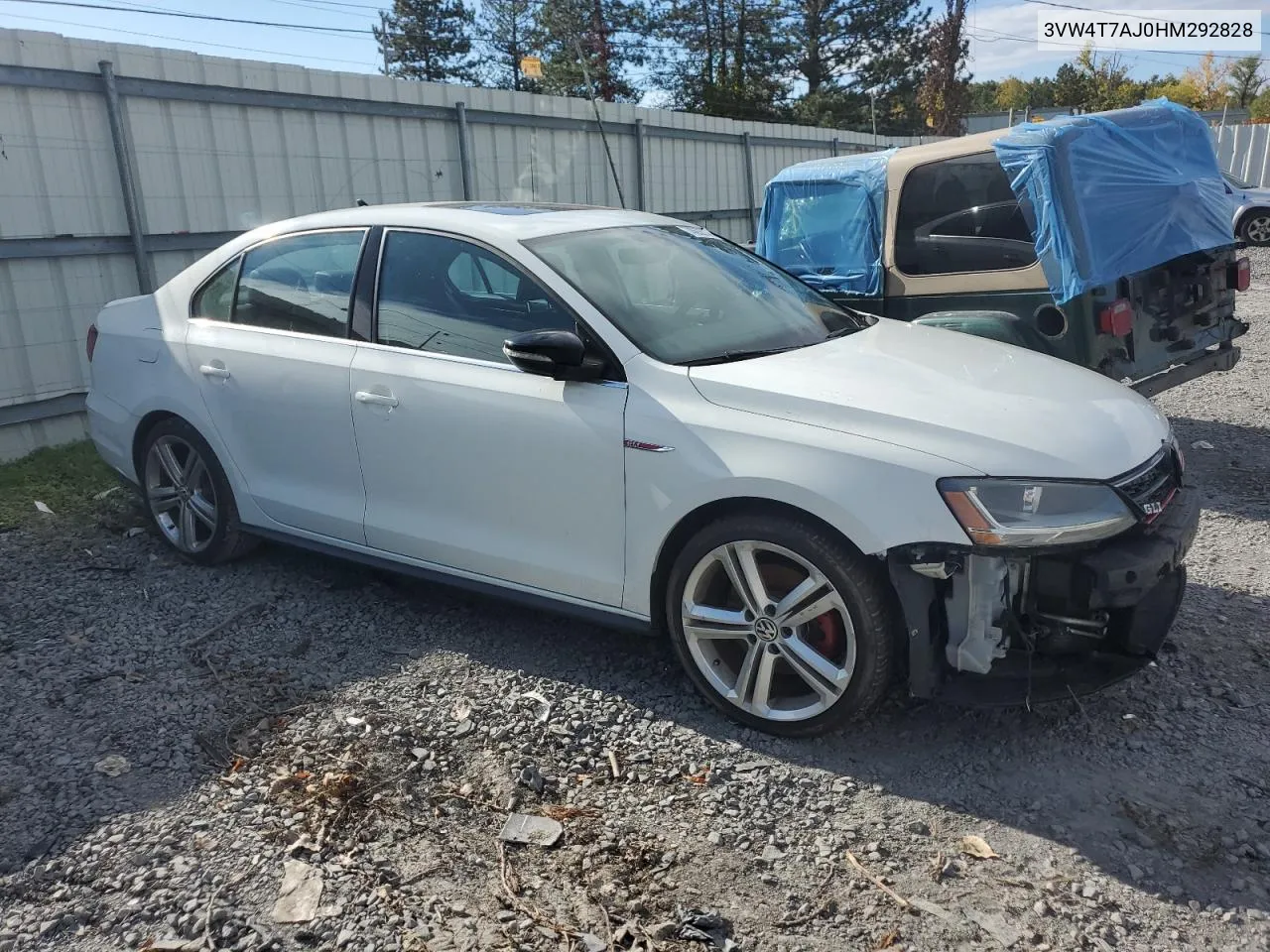 2017 Volkswagen Jetta Gli VIN: 3VW4T7AJ0HM292828 Lot: 74592614