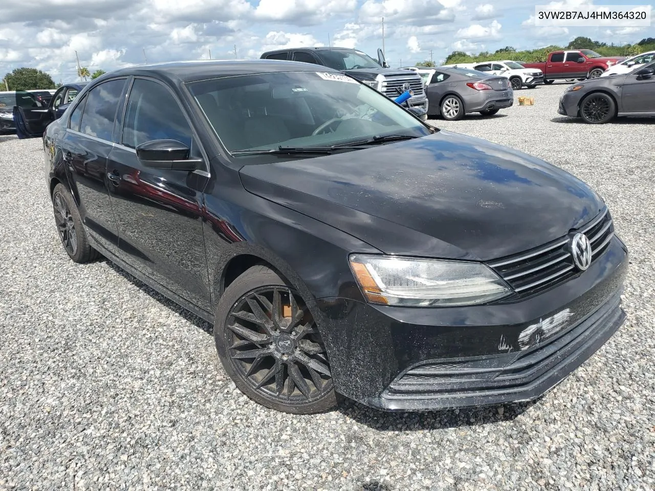 2017 Volkswagen Jetta S VIN: 3VW2B7AJ4HM364320 Lot: 74595134