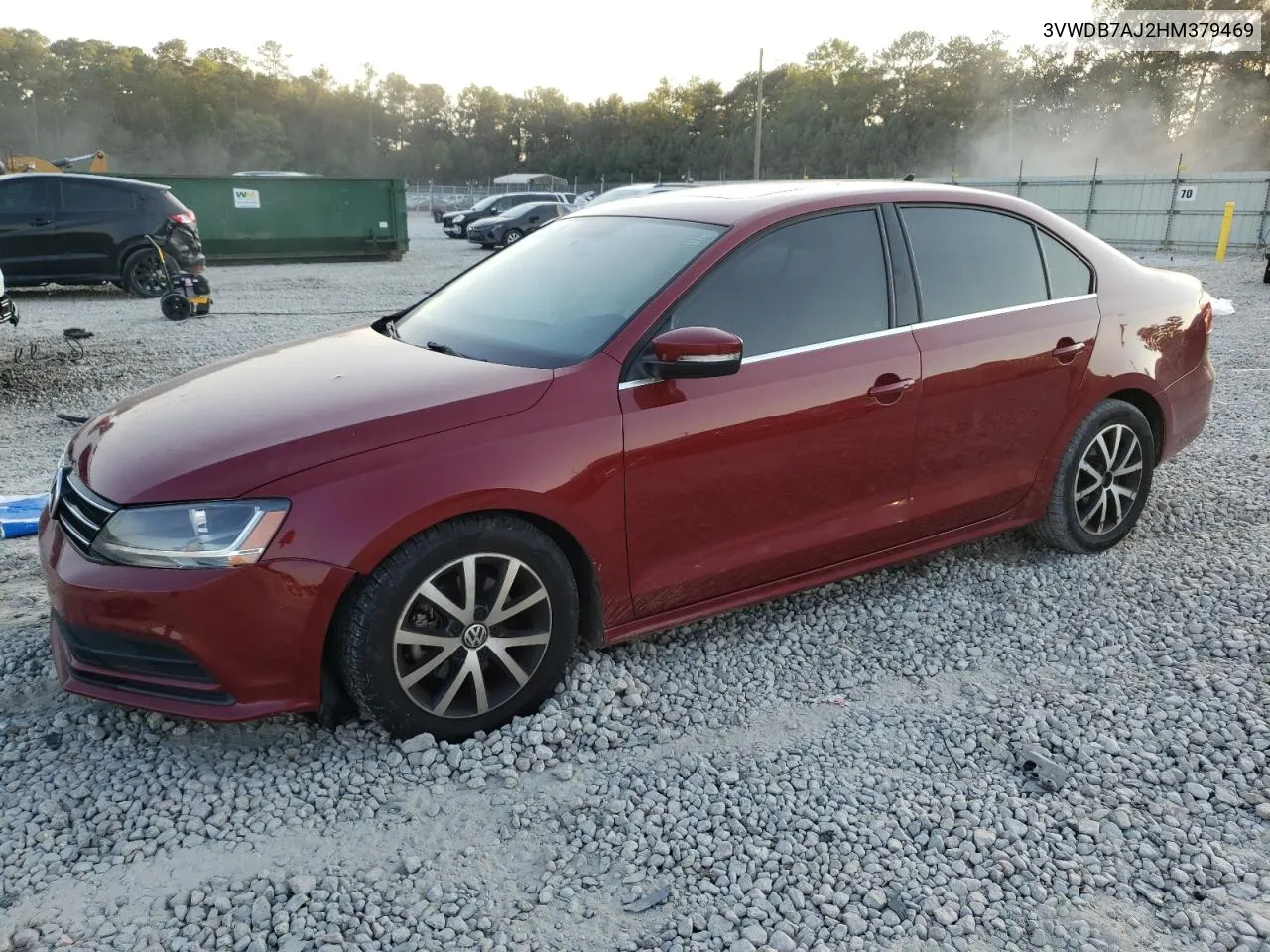 2017 Volkswagen Jetta Se VIN: 3VWDB7AJ2HM379469 Lot: 74749394