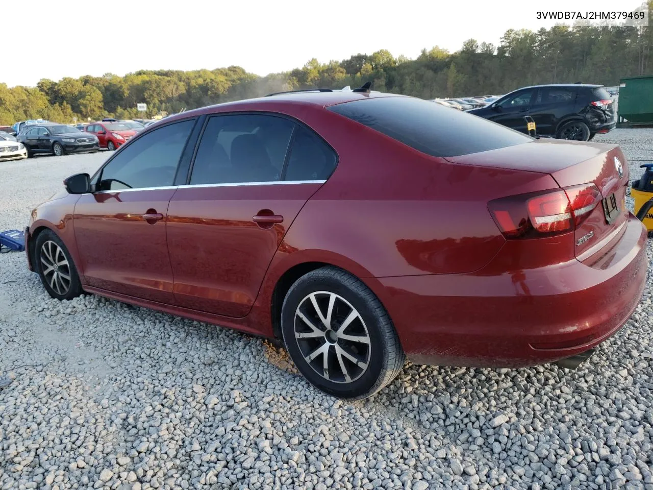 2017 Volkswagen Jetta Se VIN: 3VWDB7AJ2HM379469 Lot: 74749394