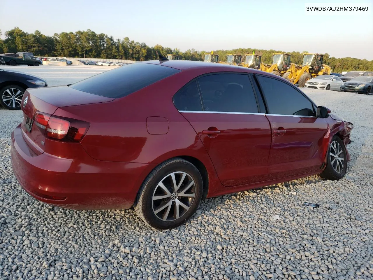 2017 Volkswagen Jetta Se VIN: 3VWDB7AJ2HM379469 Lot: 74749394