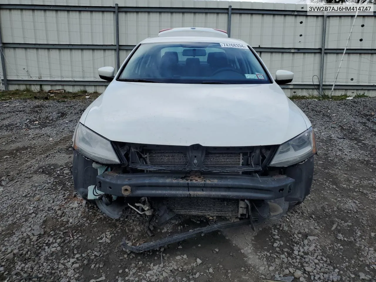 3VW2B7AJ6HM414747 2017 Volkswagen Jetta S