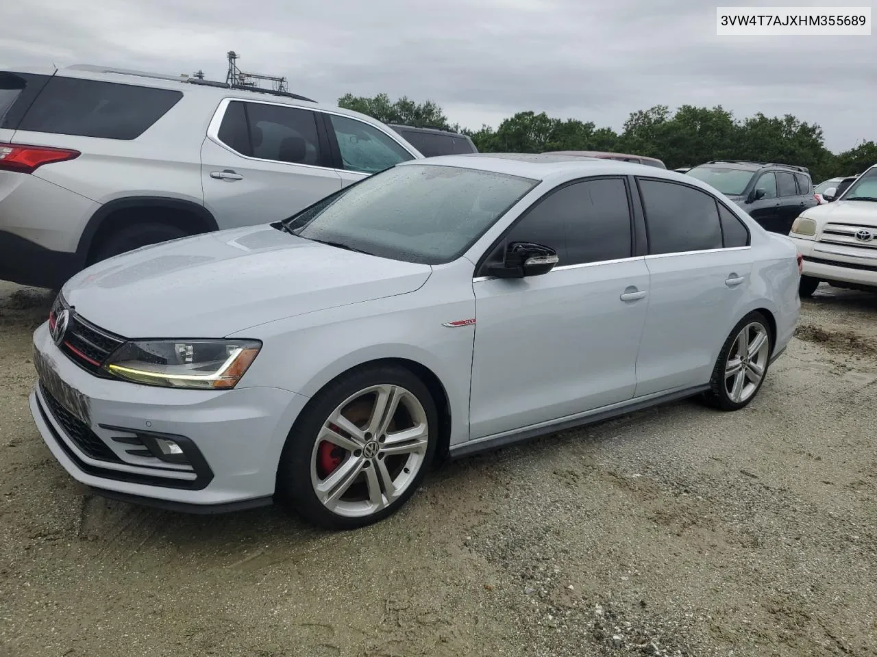 2017 Volkswagen Jetta Gli VIN: 3VW4T7AJXHM355689 Lot: 74814074