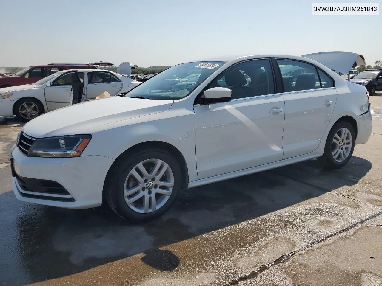 3VW2B7AJ3HM261843 2017 Volkswagen Jetta S