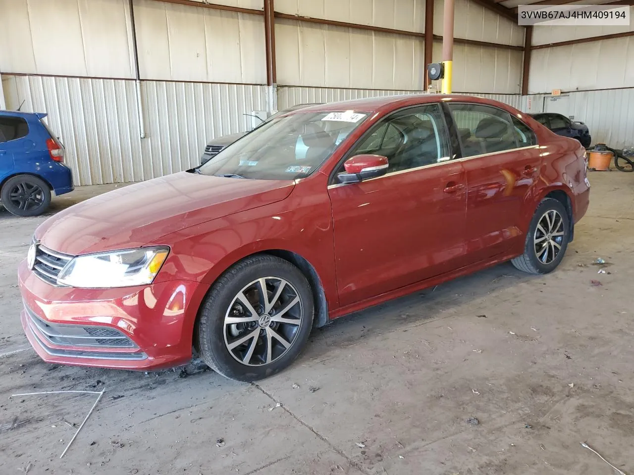 2017 Volkswagen Jetta Se VIN: 3VWB67AJ4HM409194 Lot: 75006634