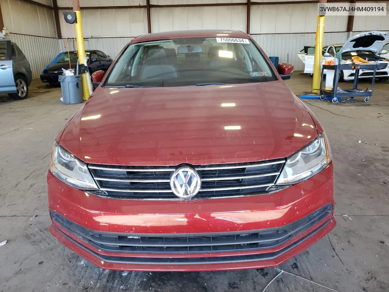 2017 Volkswagen Jetta Se VIN: 3VWB67AJ4HM409194 Lot: 75006634