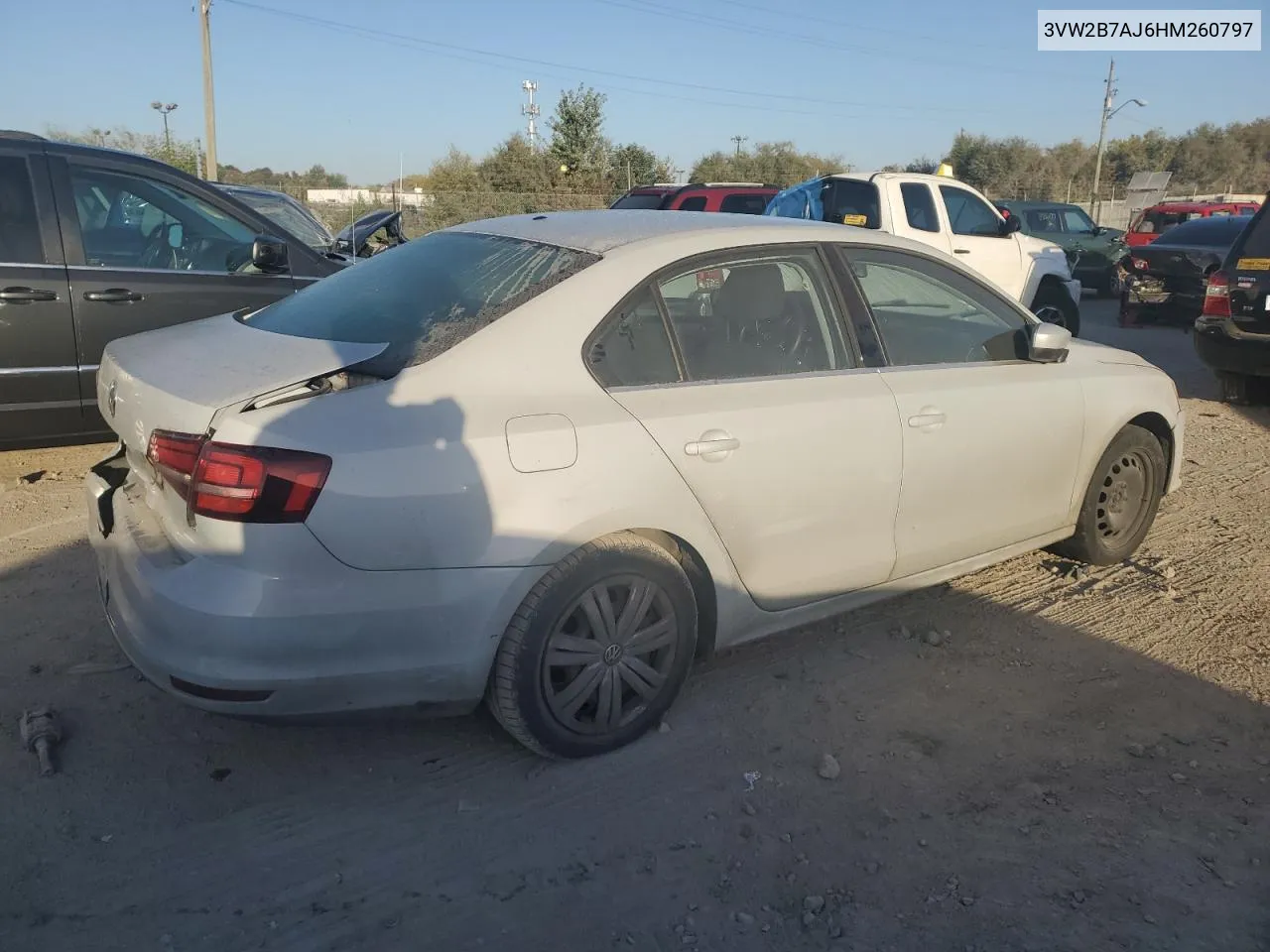 3VW2B7AJ6HM260797 2017 Volkswagen Jetta S