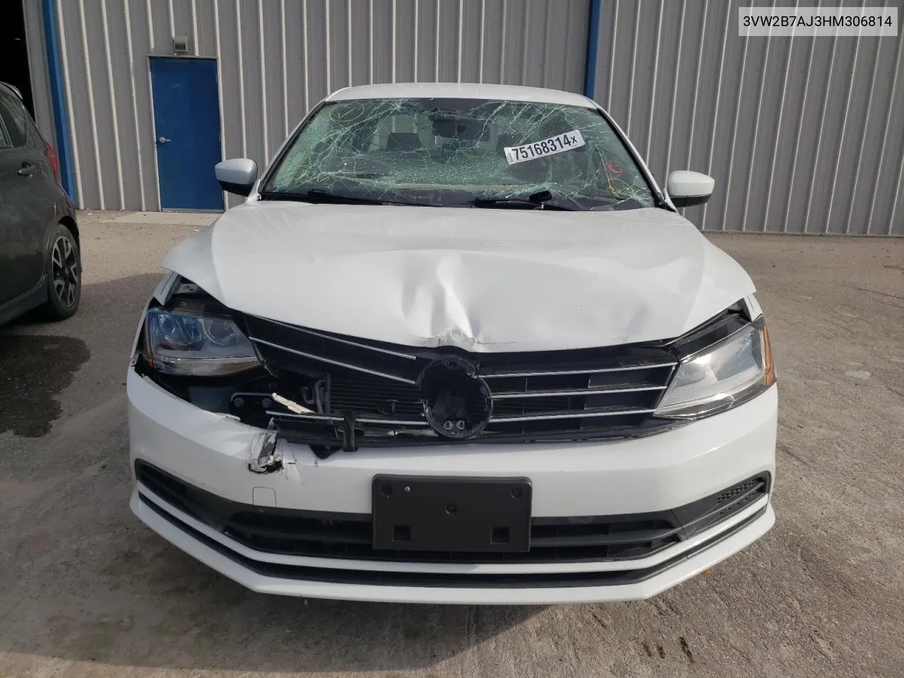 3VW2B7AJ3HM306814 2017 Volkswagen Jetta S