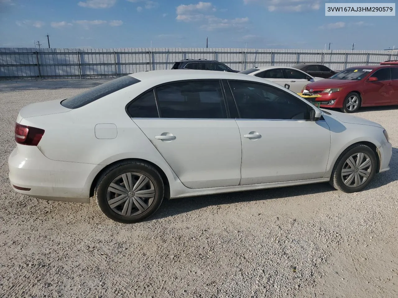 2017 Volkswagen Jetta S VIN: 3VW167AJ3HM290579 Lot: 75300834