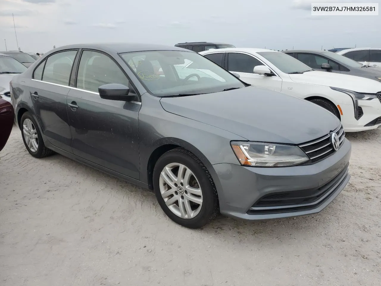 2017 Volkswagen Jetta S VIN: 3VW2B7AJ7HM326581 Lot: 75303284