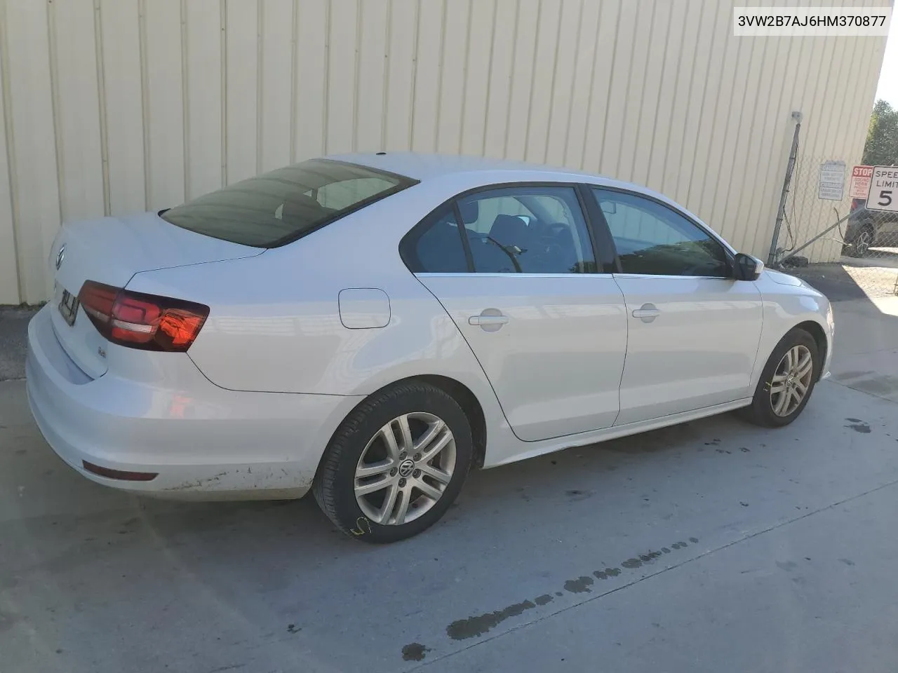 3VW2B7AJ6HM370877 2017 Volkswagen Jetta S