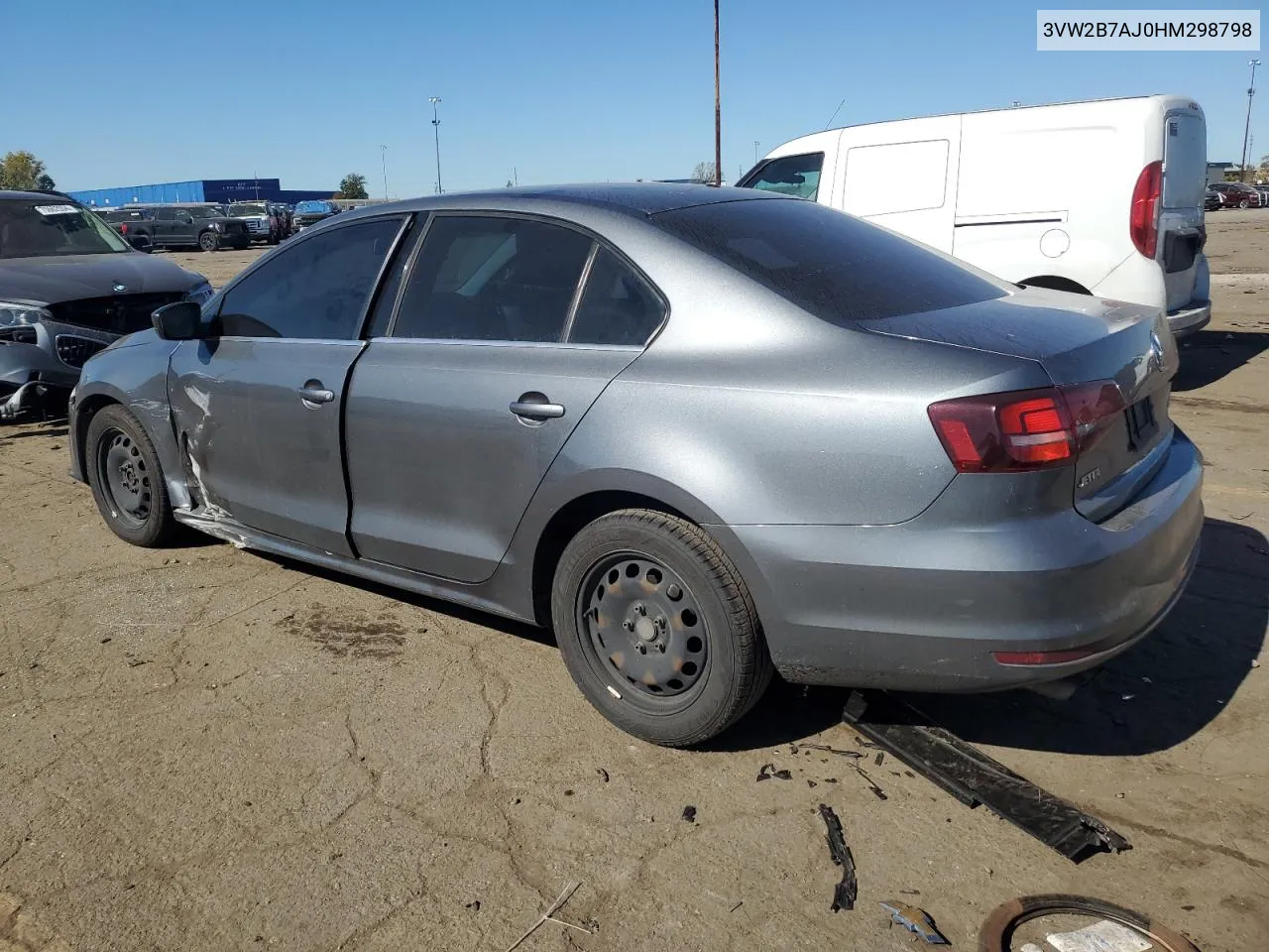 2017 Volkswagen Jetta S VIN: 3VW2B7AJ0HM298798 Lot: 75473444