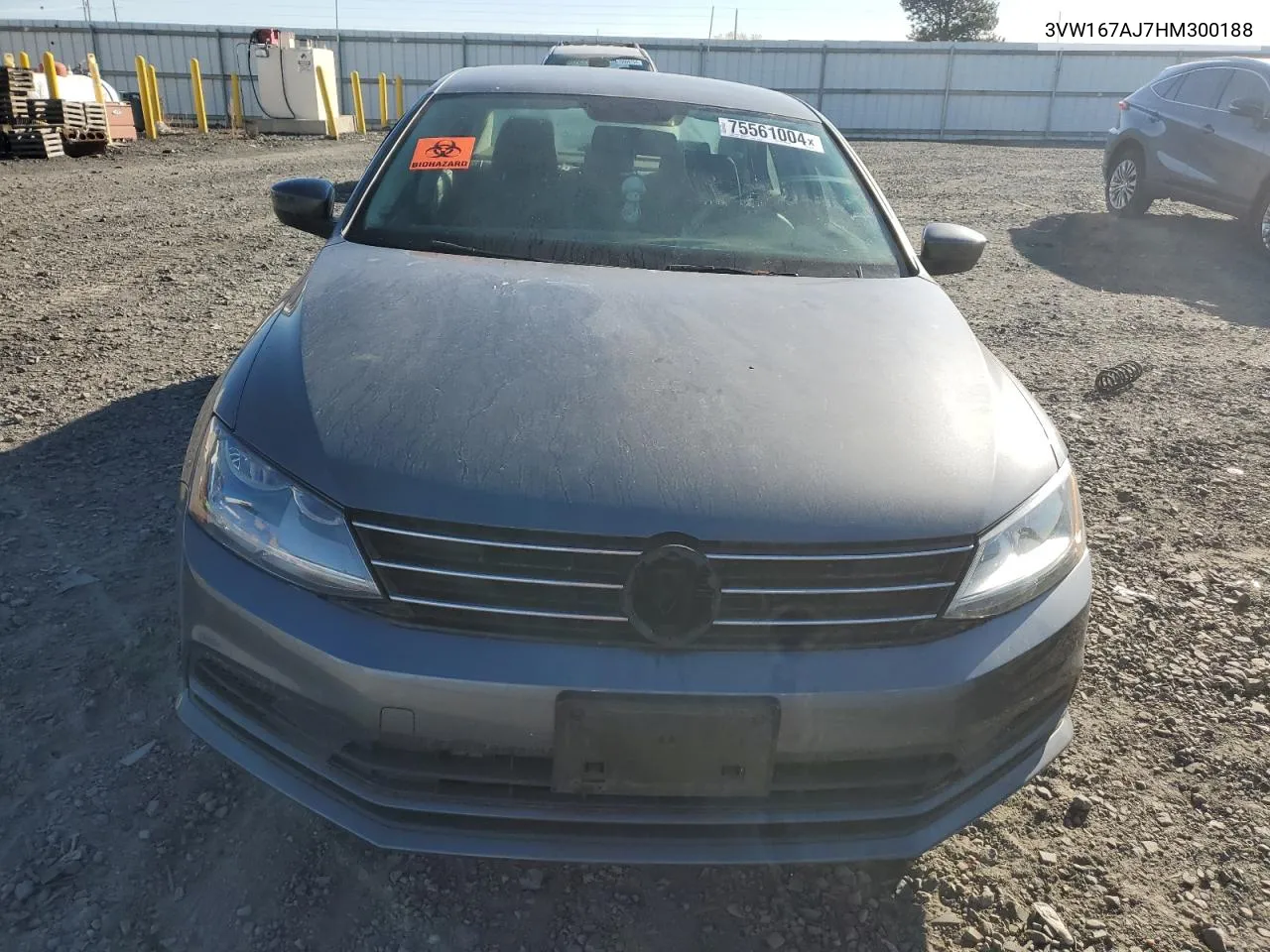 3VW167AJ7HM300188 2017 Volkswagen Jetta S