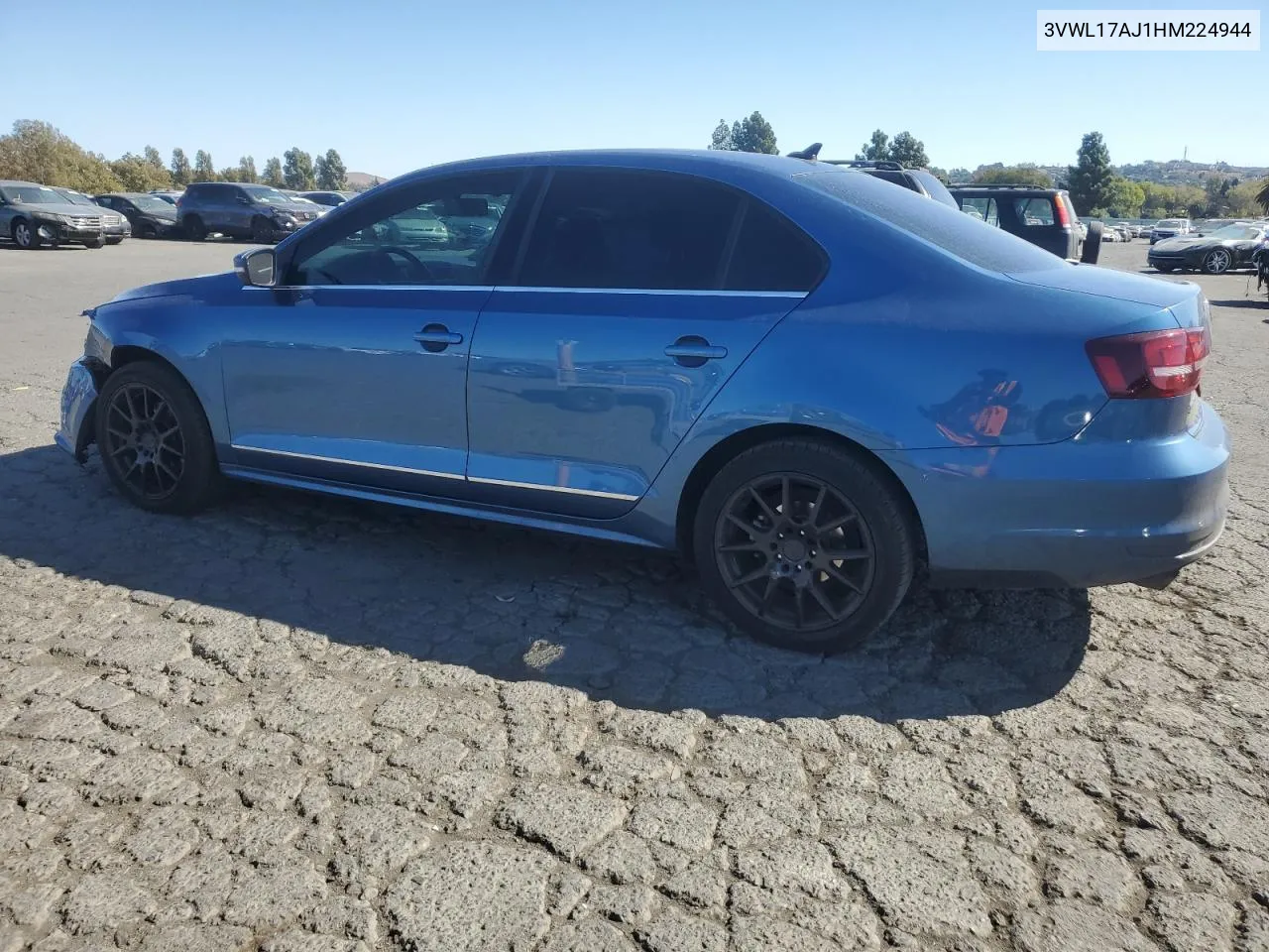 2017 Volkswagen Jetta Sel VIN: 3VWL17AJ1HM224944 Lot: 75772944