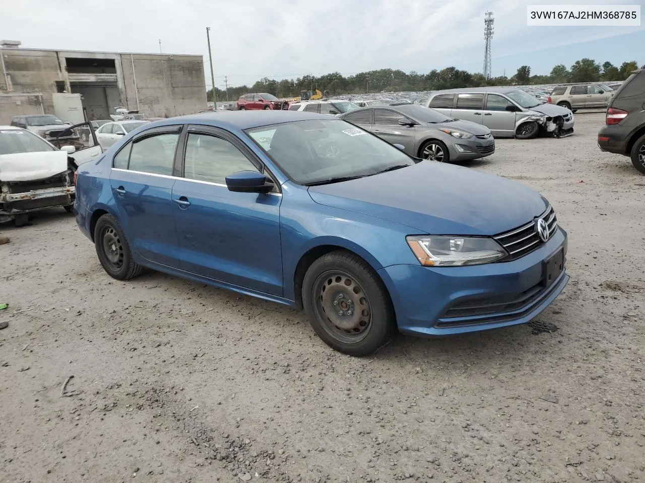 2017 Volkswagen Jetta S VIN: 3VW167AJ2HM368785 Lot: 75807524