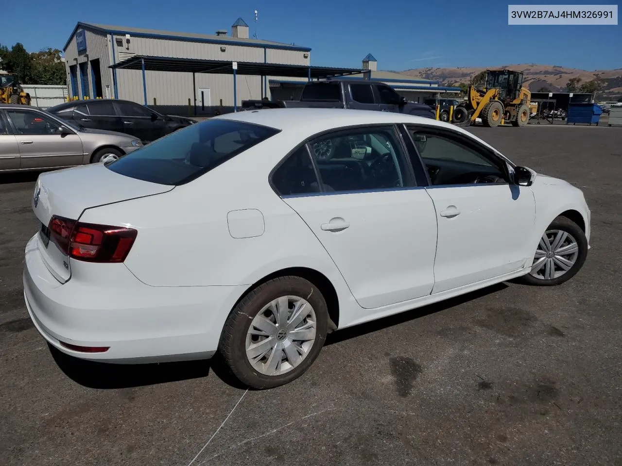 2017 Volkswagen Jetta S VIN: 3VW2B7AJ4HM326991 Lot: 75952794