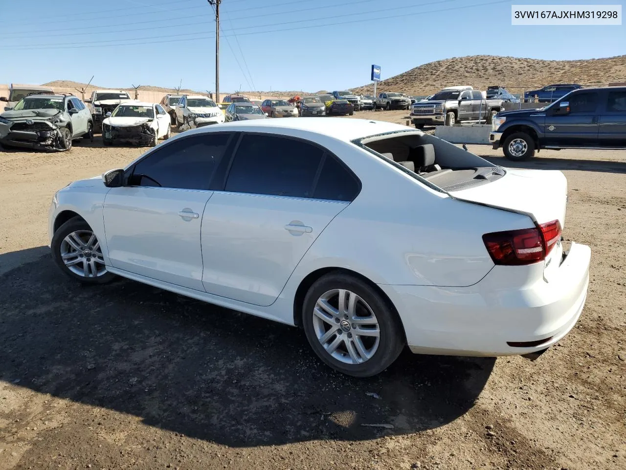 2017 Volkswagen Jetta S VIN: 3VW167AJXHM319298 Lot: 76029664