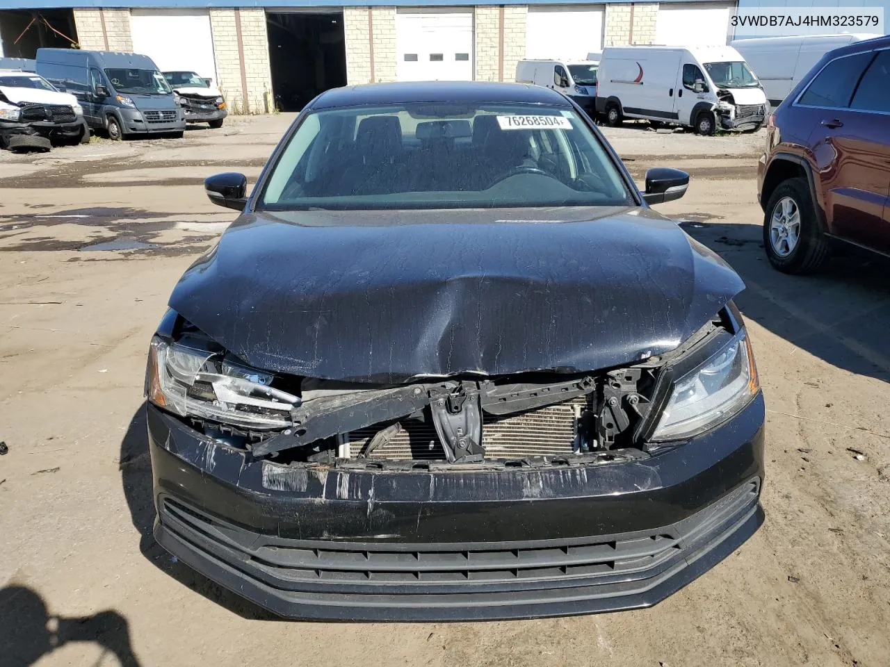 2017 Volkswagen Jetta Se VIN: 3VWDB7AJ4HM323579 Lot: 76268504