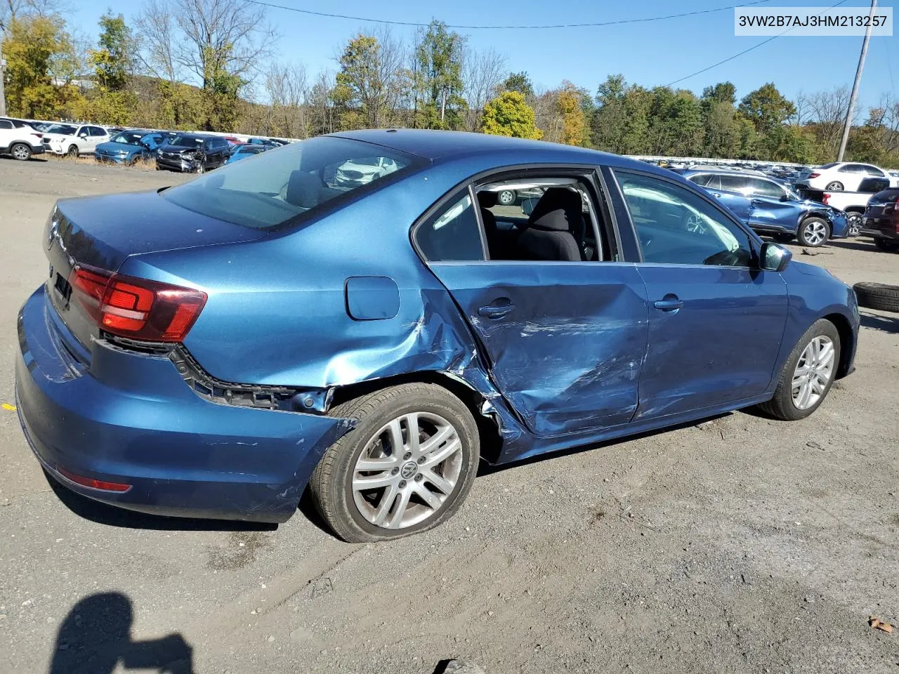 3VW2B7AJ3HM213257 2017 Volkswagen Jetta S