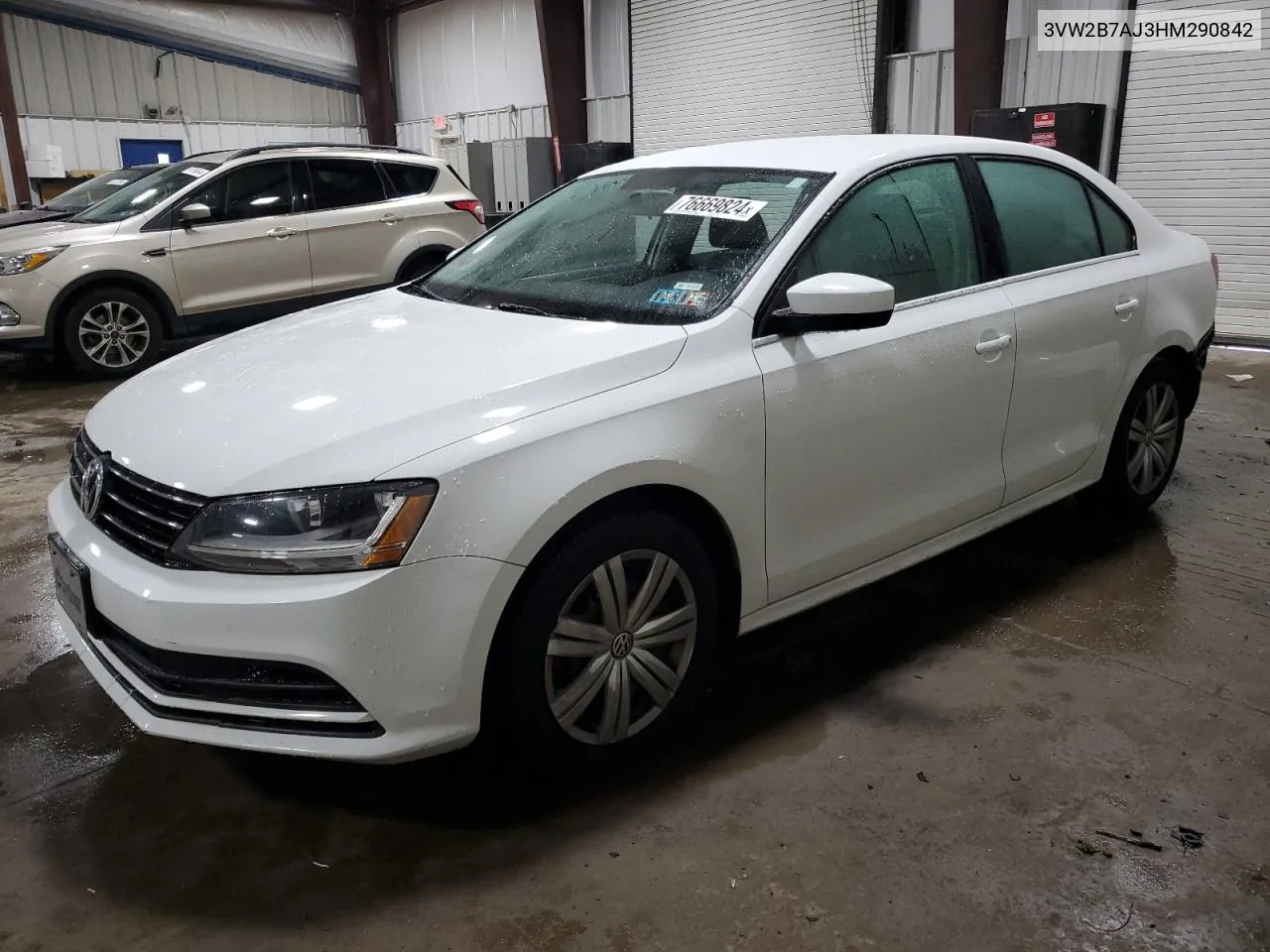 2017 Volkswagen Jetta S VIN: 3VW2B7AJ3HM290842 Lot: 76669824