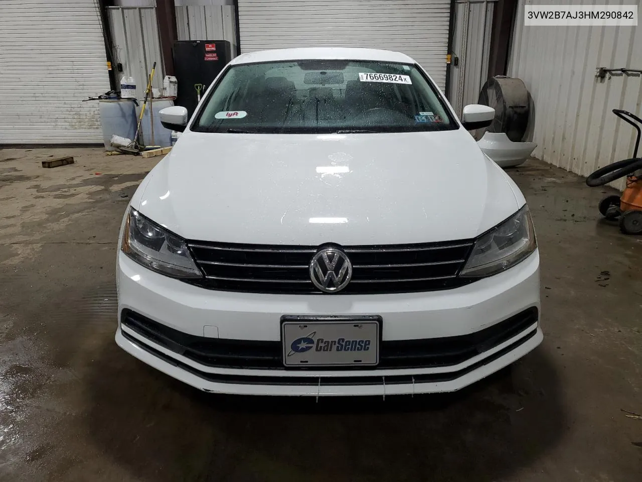 2017 Volkswagen Jetta S VIN: 3VW2B7AJ3HM290842 Lot: 76669824