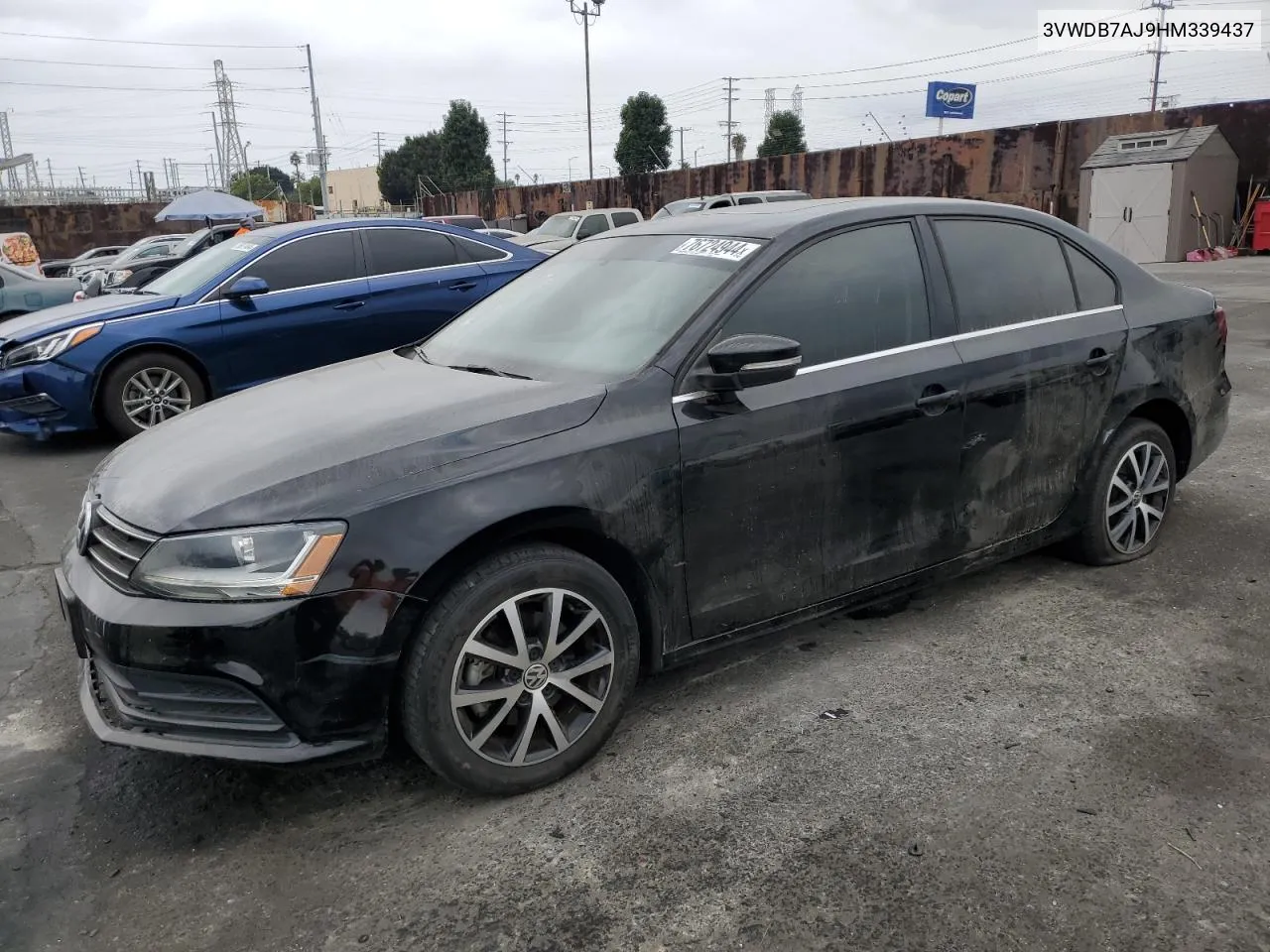 3VWDB7AJ9HM339437 2017 Volkswagen Jetta Se